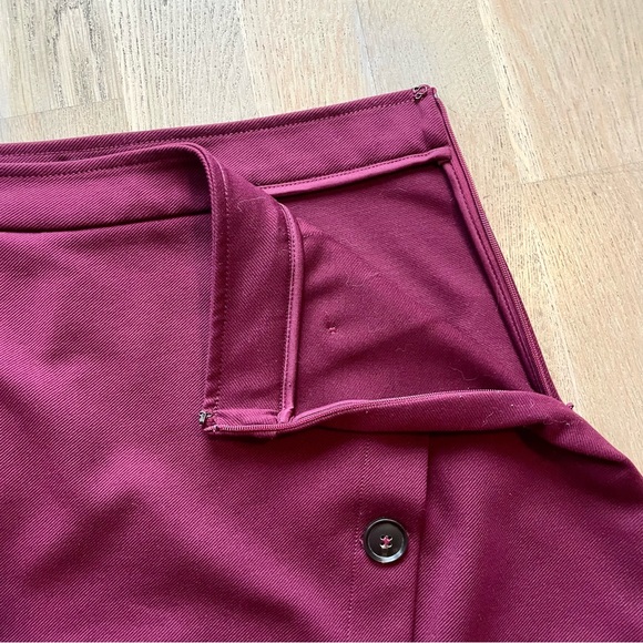 BR Red Mini Skirt US0 - Picture 4 of 7